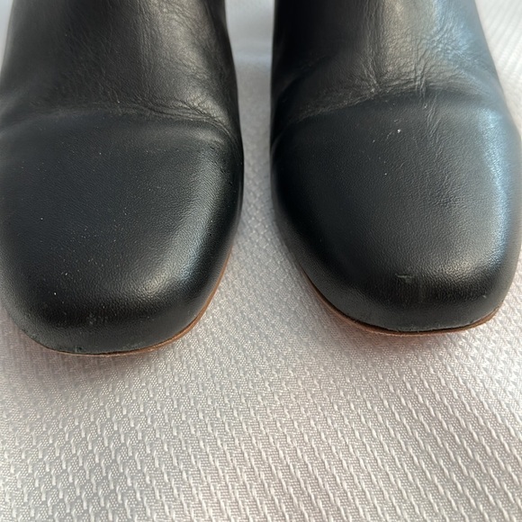 Madewell black leather booties boots - Picture 6 of 10